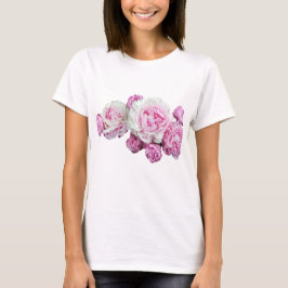 T-shirt transparent floral de conception