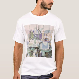 T-shirt Transparent vert