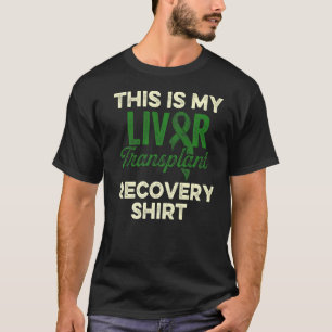 T-shirt Transplant de foie Survivant Funny Organ Guerrier 