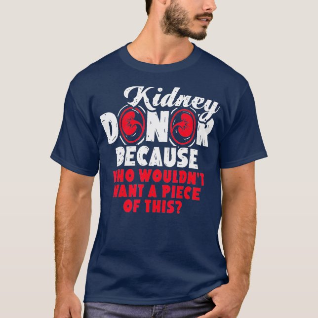 T-shirt Transplantation du rein T s donneur d'organe (Devant)