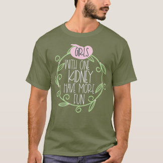 T-shirt Transplantation D'Un Donateur De Rein Pour Femmes 