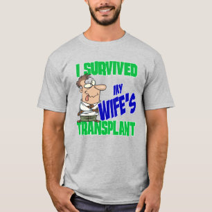 T-shirt Transplanter le soignant I Survived la transplanta