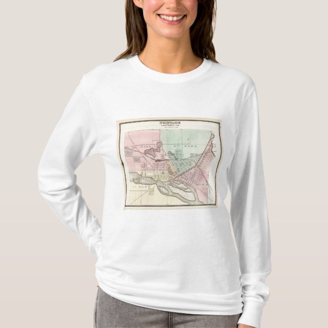 T-shirt Transport, siège du comté de Colombie Co (Devant)