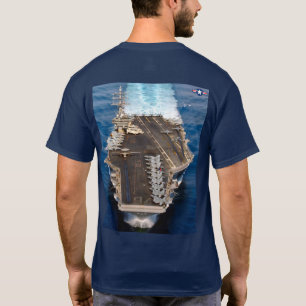 T-SHIRT TRANSPORTEUR D'AÉRONEF AMÉRICAIN - CVN-76