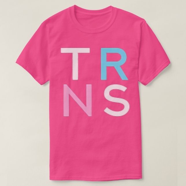 T-shirt Transseuse Transgenre Pride Trans  (Design devant)