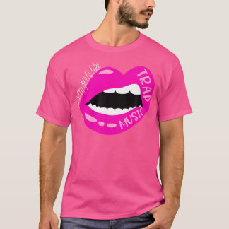 T-shirt Trap Musique Pour Femmes Drôle Rap Hip hop Techno