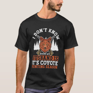 T-shirt Trappe de coyote et chasse de coyote