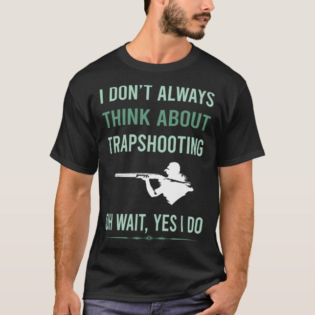 T-shirt Trapper Trap Trap Argile Cible Tir (Devant)