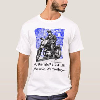 T-shirt traqueur plat de l940s !  Nah, ce n'est pas une