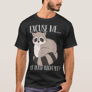 T-shirt Trash Night Racoon, Racoons Lover Pet Animal T-Shi