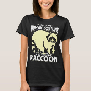T-shirt Trash Panda Costume Party Forest Animal Raccoon