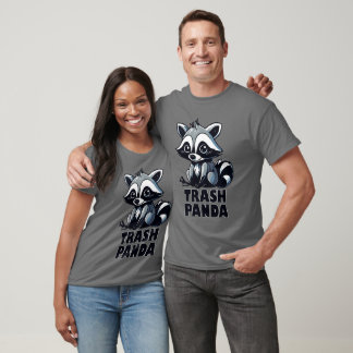 T-shirt Trash Panda Cute Faune Drôle Raccoon Cadeaux