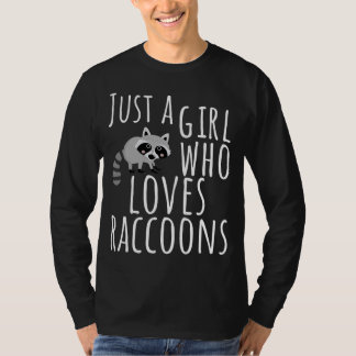 T-shirt Trash Panda Juste Une Fille Qui Aime Les Raccoons