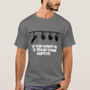 T-shirt Trash votre chemise de lumières