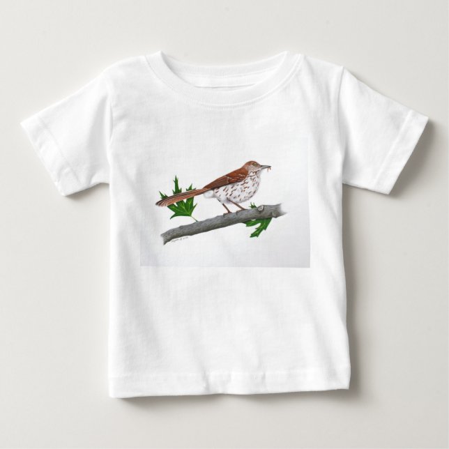 T-shirt Trasher Brown bébé (Devant)