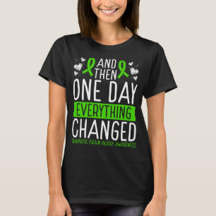 T-shirt Traumatique Conscience des blessures du cerveau Ru