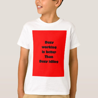 T-shirt travail