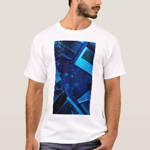 T-shirt Travail à partir de n'importe où Freelancer Comput