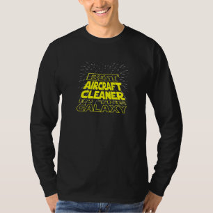 T-shirt Travail de Cool de nettoyage d'aéronefs Galaxy