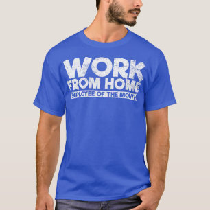 T-shirt Travail de l'employé du foyer désorganisé