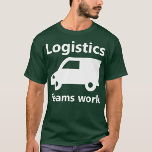 T-shirt Travail de l'équipe logistique 3