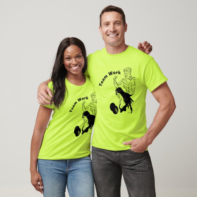 T-shirt : Travail d'équipe (Unisexe)