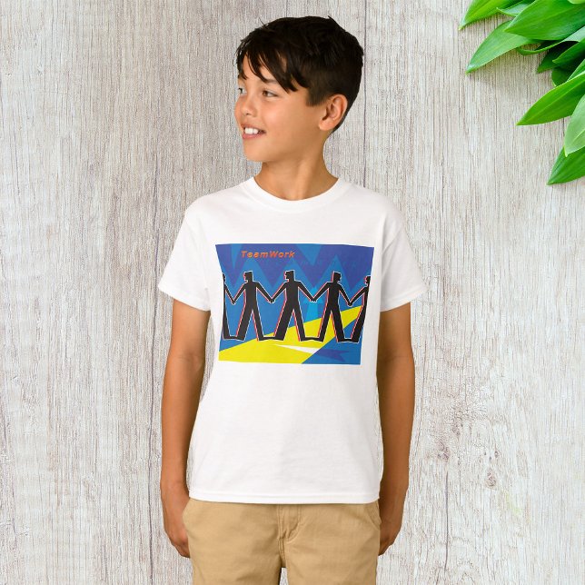 T-shirt Travail d'équipe (Créateur téléchargé)