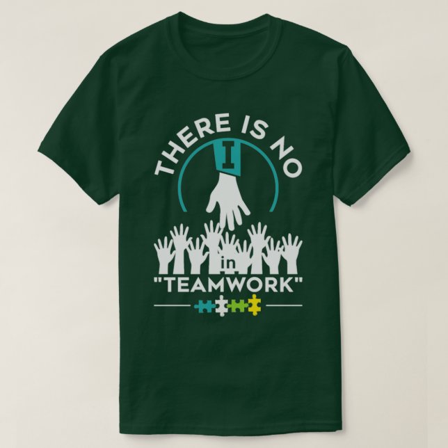 T-shirt Travail d'équipe Motivation créativité Coach cadea (Design devant)