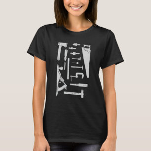 T-shirt Travail du bois charpentier travail du bois travai