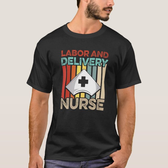 T-shirt Travail Et Prestation Infirmière Mentors L D Infir (Devant)