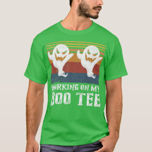 T-shirt Travail sur My Boo Tee Halloween Workout Poids