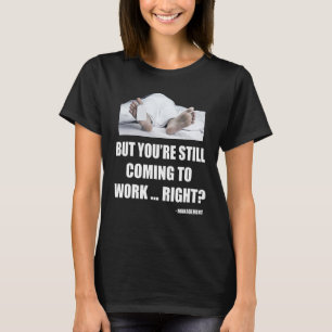 T-shirt Travaillé à Death Office Travailleur Employé HR Fu