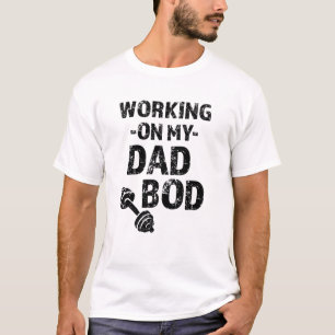 T-shirt Travailler à ma chemise drôle d'énonciation de