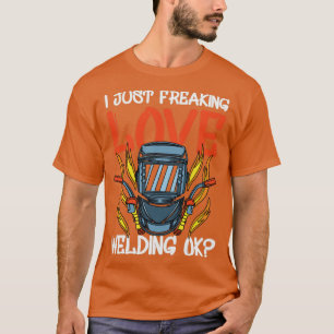 T-shirt Travailleur Construction Soudure Soudure I Juste F