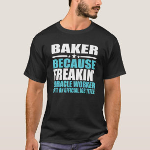 T-shirt Travailleur de boulangerie pour collègue