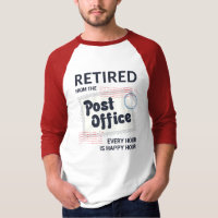 Travailleur de la poste retraité Mailman Funny