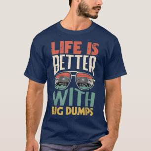 T-shirt Travailleur de l'assainissement des camions à ordu