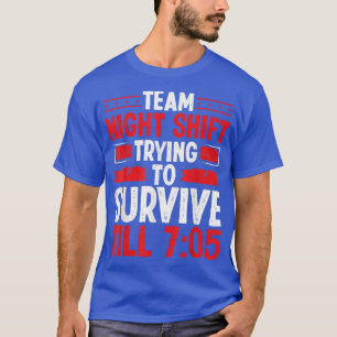 T-shirt Travailleur de nuit Survivie 705 Usine de nuit