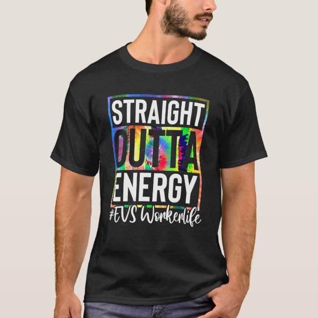 T-shirt Travailleur EVS Droit Extérieur Énergie EVS Travai (Devant)