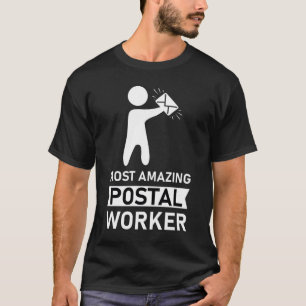 T-shirt Travailleur postal le plus Extraordinaire