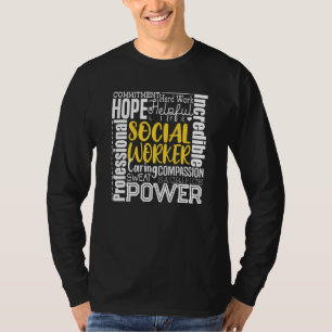 T-shirt Travailleur social fonctionnaire 4