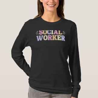 T-shirt Travailleur social gentil