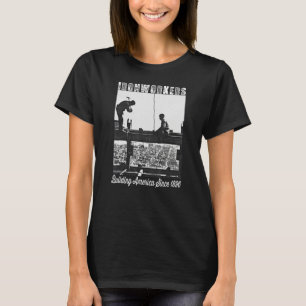 T-shirt Travailleurs Du Fer Depuis 1896 Travaillant Sur Le