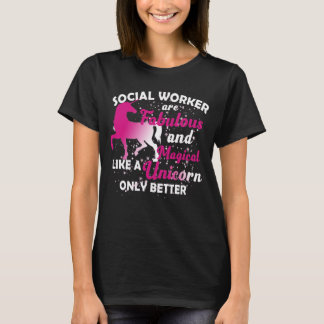 T-shirt Travailleurs sociaux - Femmes - Hommes - Travail s