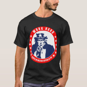 T-shirt Travaillez dur - Les gens qui dépendent de votre b