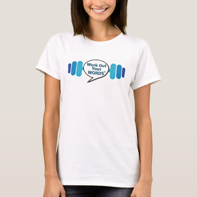 T-shirt Travaillez vos mots (Devant)