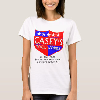 T-shirt Travaux de l'outil de Casey !