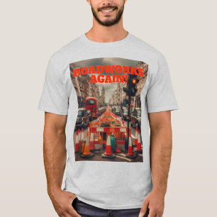 T-shirt Travaux routiers à Londres