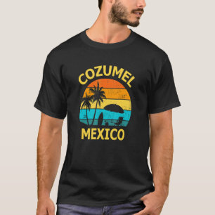 T-shirt Travel Cozumel Mexique Vacances Souvenir