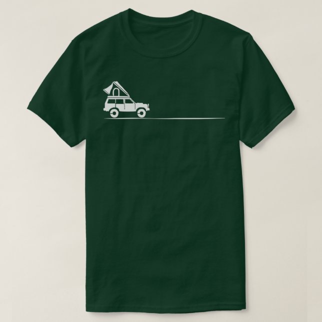 T-shirt Traversée sur le toit de la Tente (Design devant)